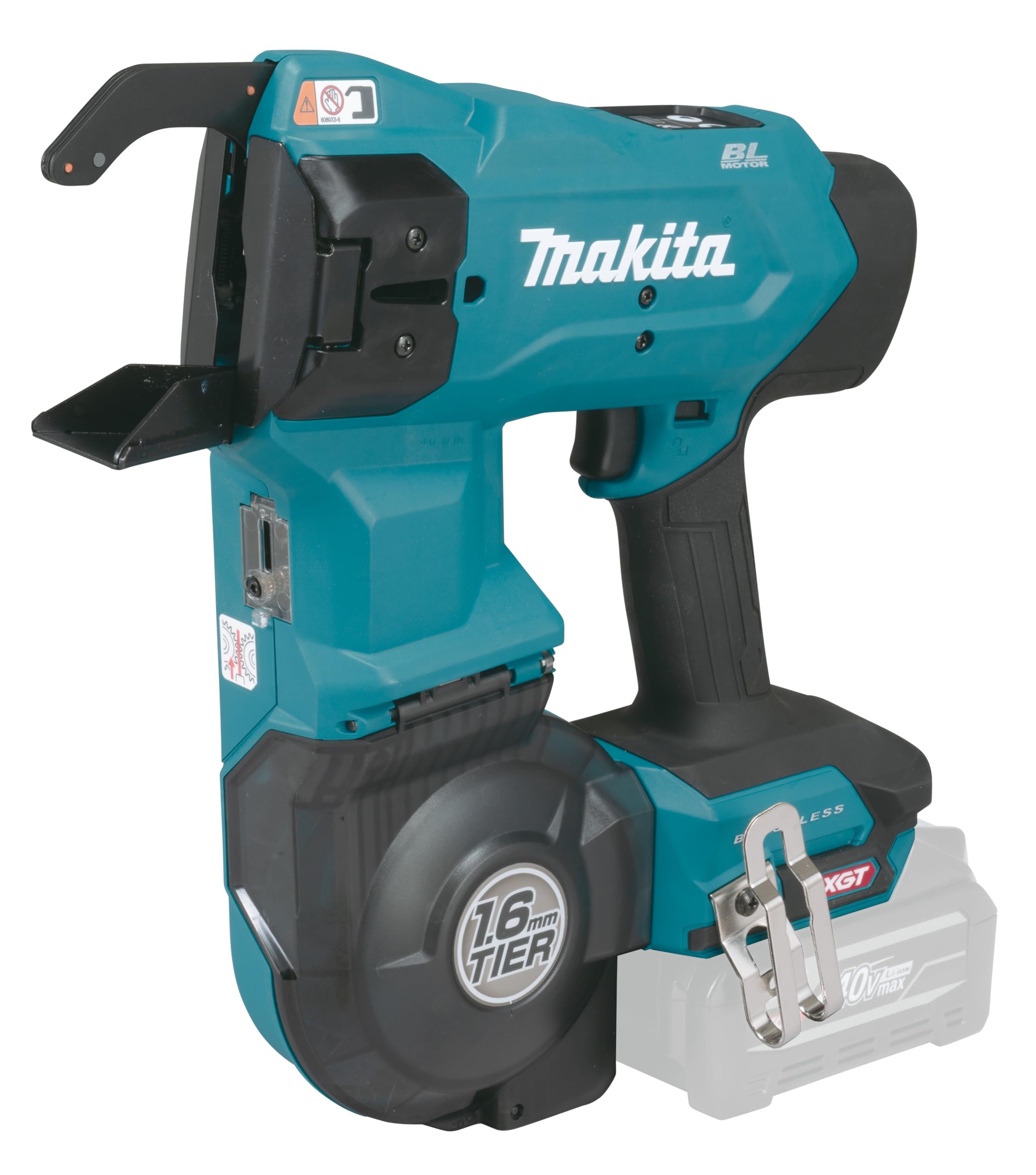 Makita TR001GZ 40V Max Li-ion XGT Herramienta de atar barras de refuerzo sin escobillas, baterías y cargador no incluidos