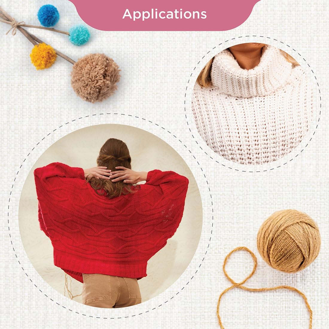 KnitPro Karbonz Élan Interchangeable Needles Premium Gift Set 5" (13cm) | 10 US Sizes (2.5 to 11)