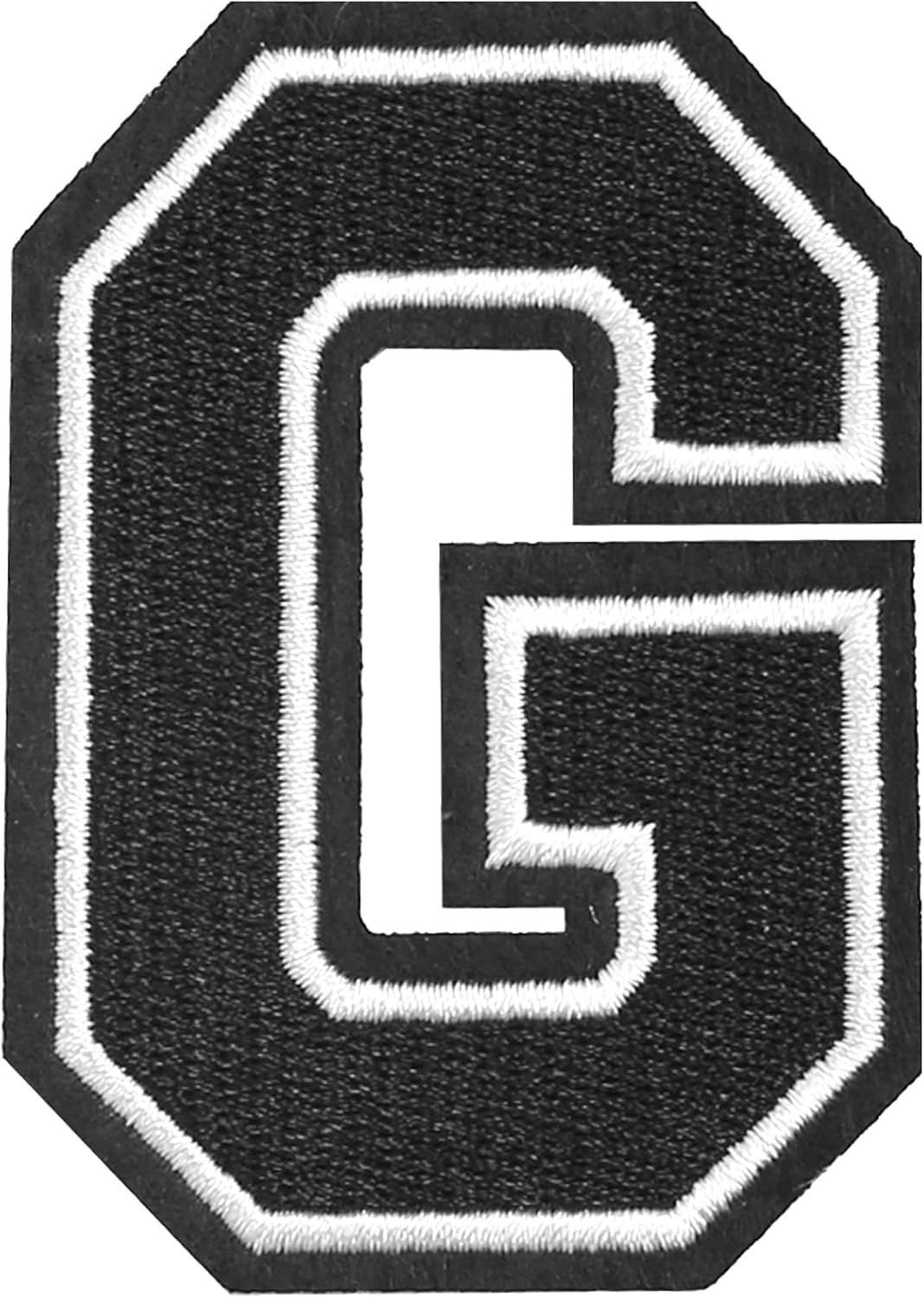 TACVEL 3 Pieces 4.5inch Iron on Letter Patch, Large Letter