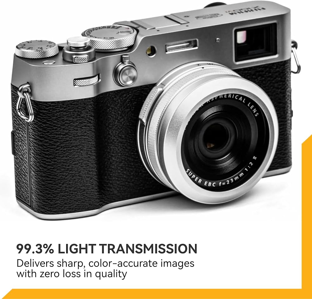 FUJIFILM X100V シルバー （NiSi UVフィルター付き） Buy NiSi NC UV Filter for Fujifilm X100VI, Silver Online at Low