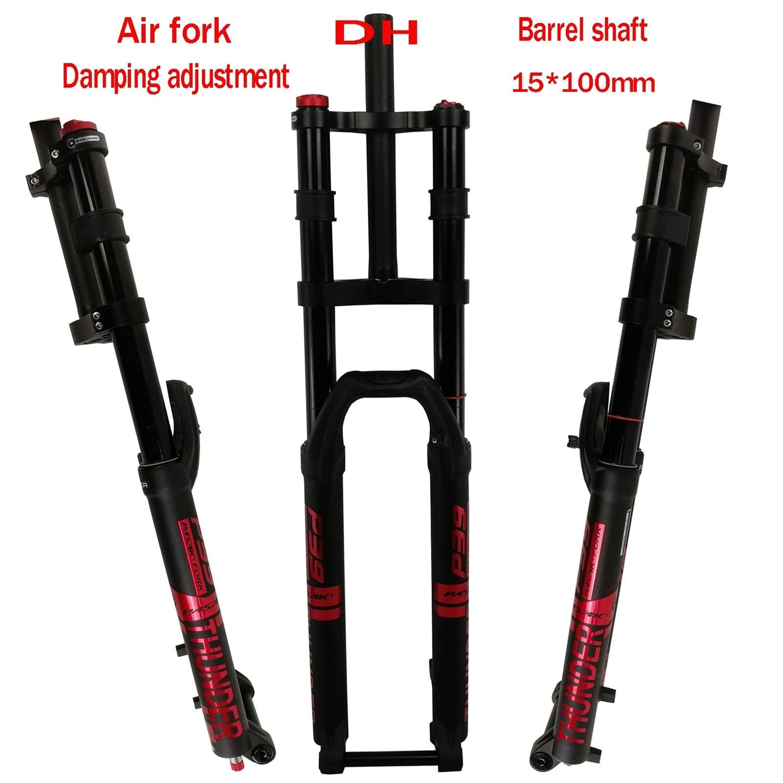 Fourche de suspension pour vélo DH - Fourche de descente - Pour VTT