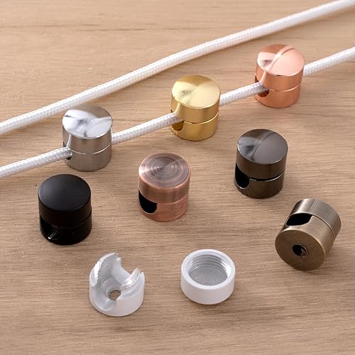 Miniatura 33 de 3 juegos de soportes de cargador para cables, soportes de anclaje de cable ajustables plateados, clips de cable de metal adhesivos, organizadores de