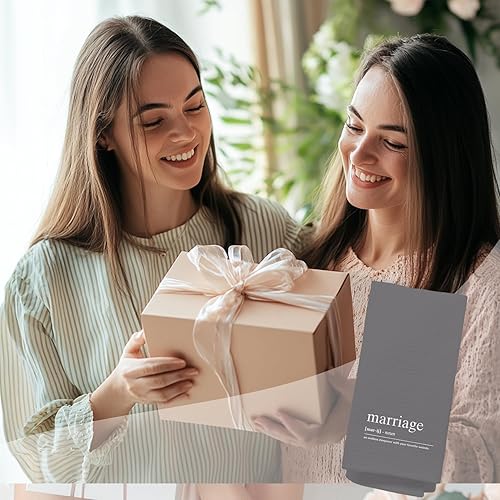 Miniatura 10 de Regalos de boda para parejas, recién casados, regalos de matrimonio, toallas de cocina para matrimonio, toallas de tejido de gofre de definición de