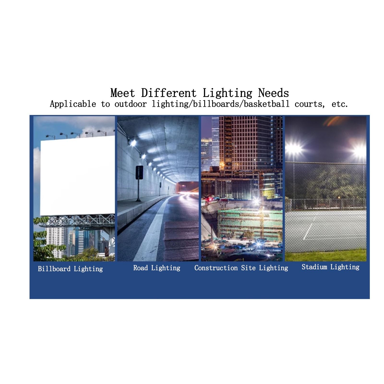Luces Led Exterior - Foco De Luz LED, Reflector LED De 220 V, Foco Exterior IP66 Resistente Al Agua Y Muy Brillante Para Patio De Fábrica, Reflector De Fábrica Para Iluminación De Taller(600W)