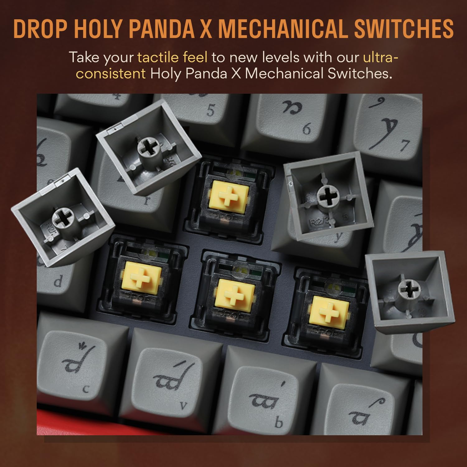 DROP + The Lord of The Rings™ Black Speech TKL Mechanical Keyboard