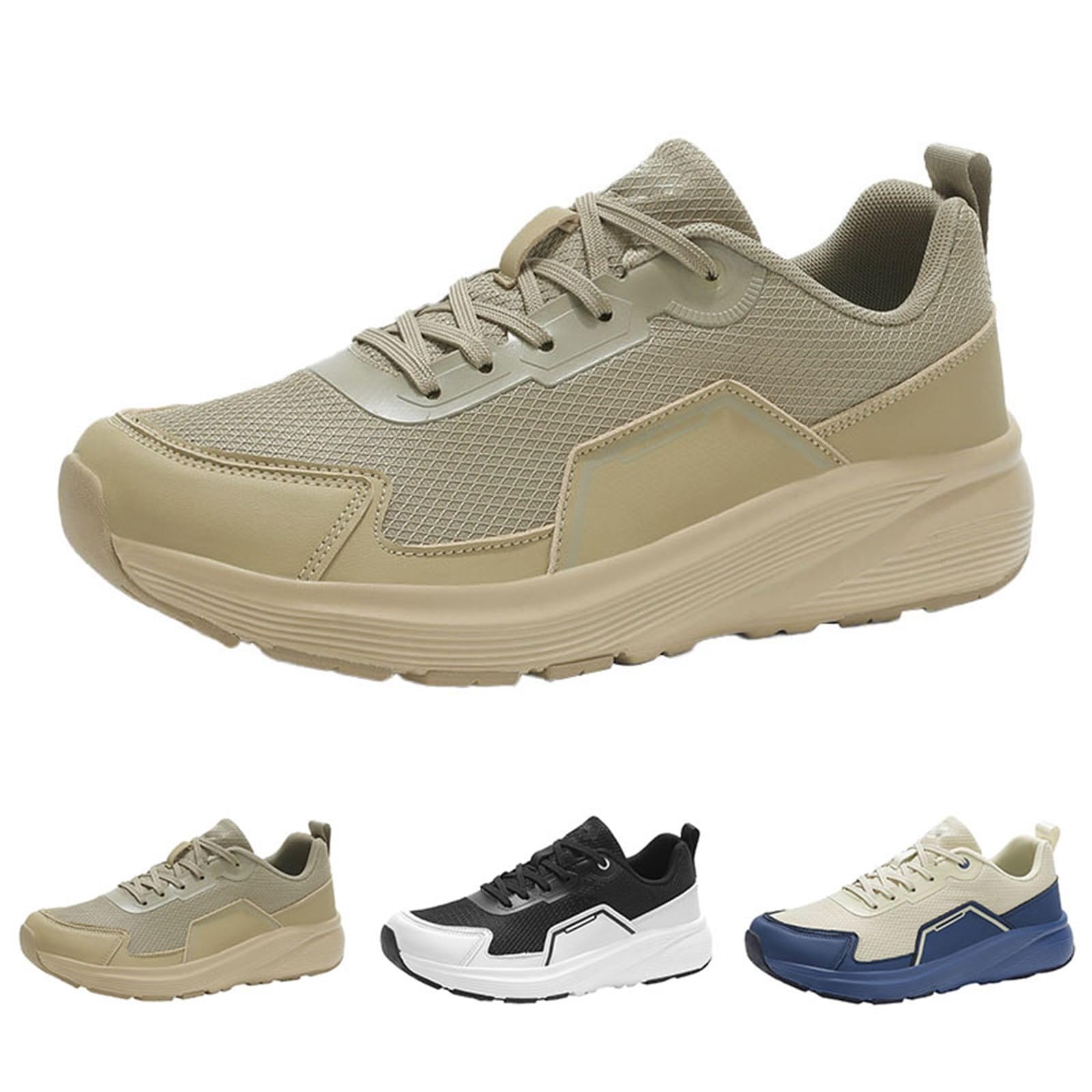 Sportschuhe für Herren und Damen Trekkingschuhe Laufen Unisex Sneakers atmungsaktives Mesh Joggingschuhe rutschfeste Sohle Laufschuhe modisch Sneaker Jogging Gymnastikschuhe Fitness