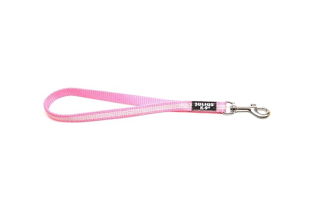 Julius-K9 218KF-NL-PN Correa Tubular de IDC para Perros, Líder de Tráfico Corto, 35 x 14 mm, Rosa