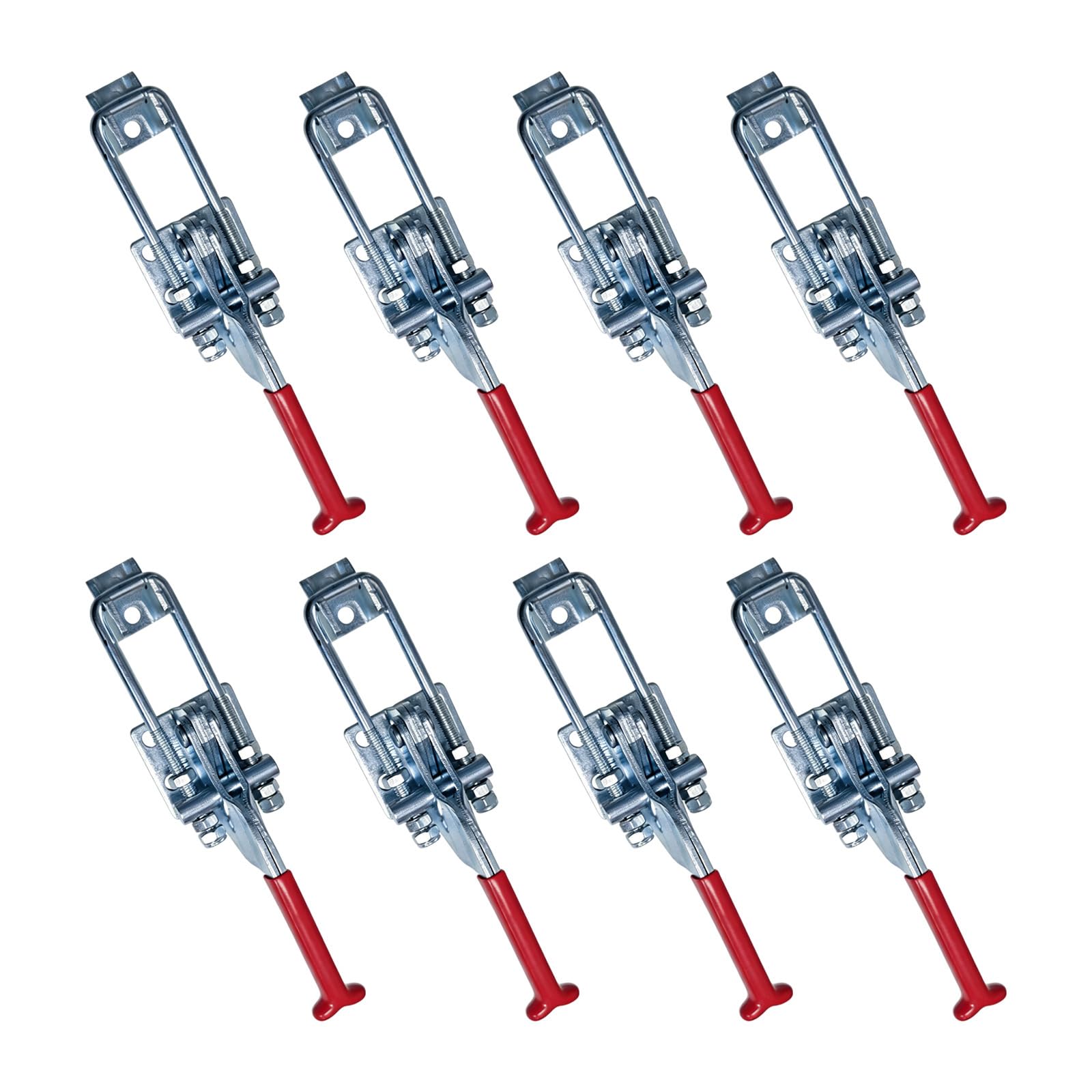 Shurhome Galvanized Iron M Multipurpose Heavy Duty Toggle Clamps Erosion Resistant Toggle Latches Clamps Suitable For Storage Boxes & Furniture Cabinet
