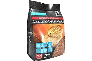 Red Desert Sand for Bearded Dragons and Reptile Habitats