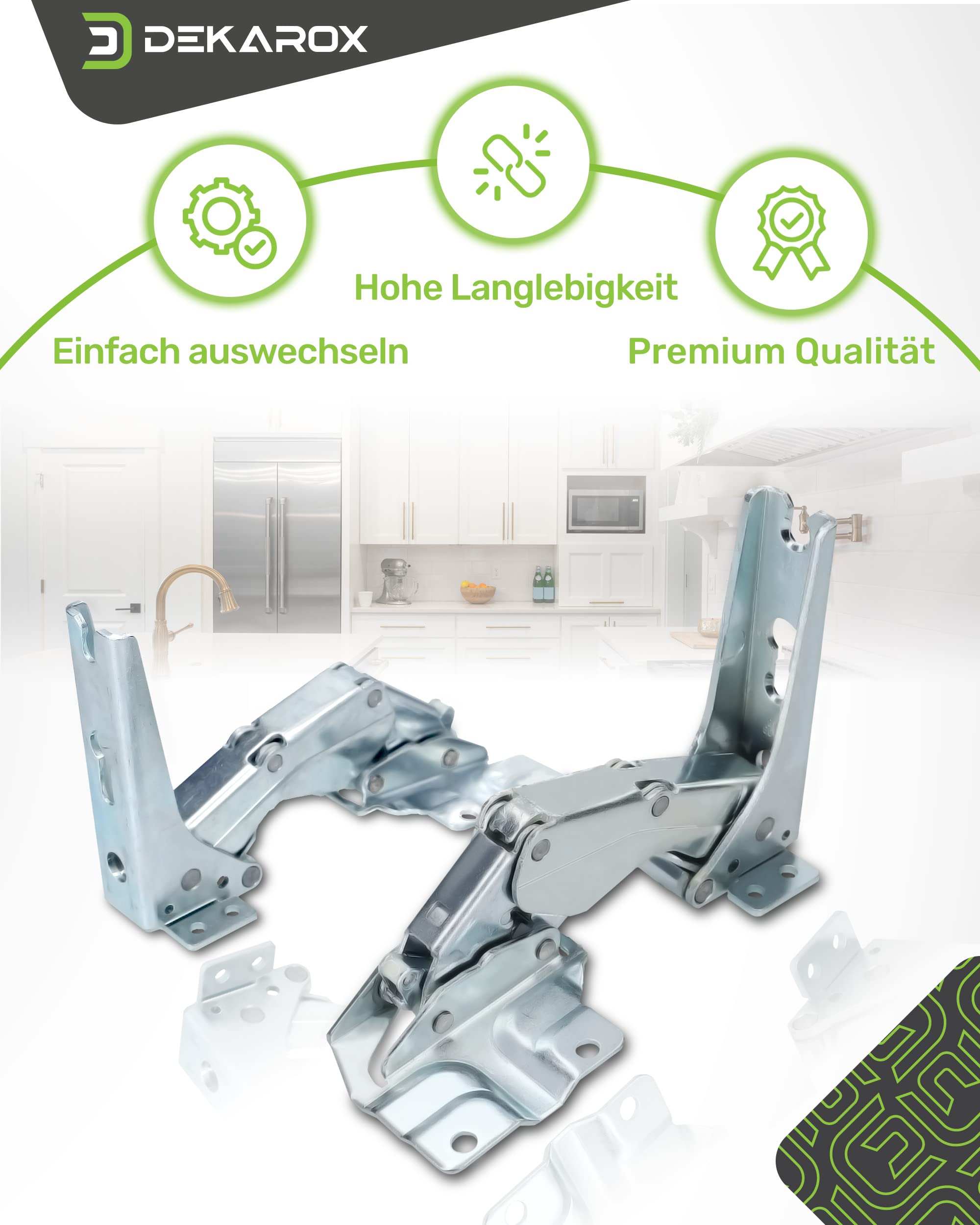 Cerniere Compatibile Con Bosch Siemens Neff Per Frigorifero