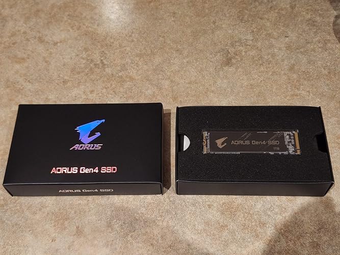 Gigabyte AORUS NVMe Gen4 M.2 1TB PCI-Express 4.0 Interface High