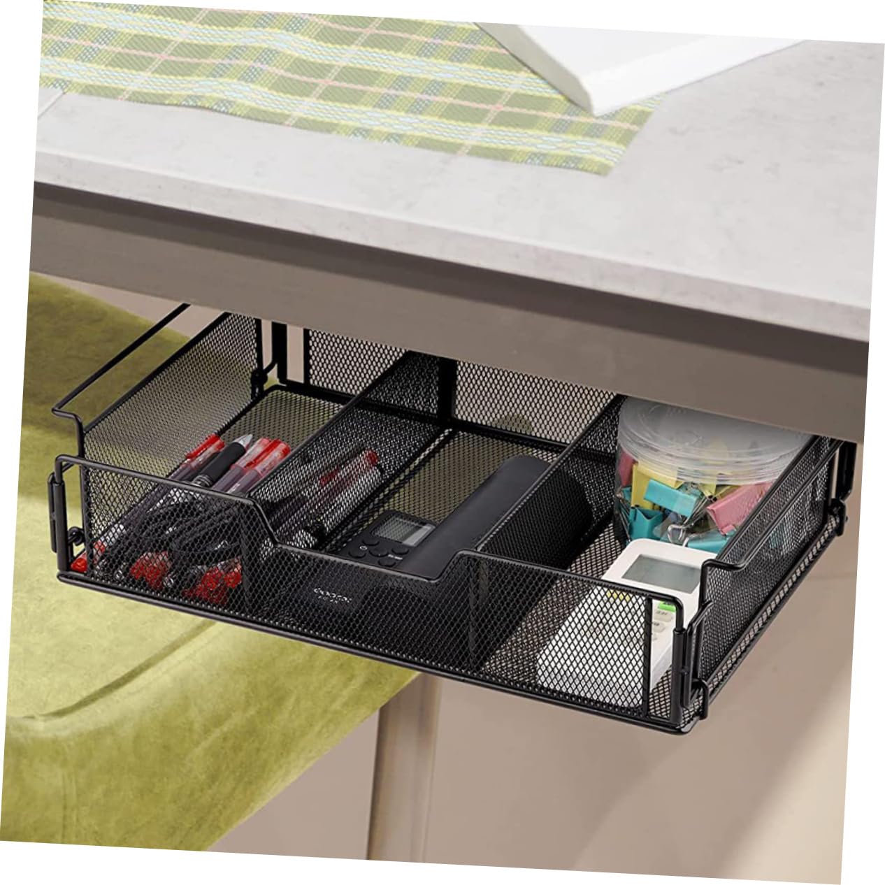 DOITOOL Organisateur De Tiroir Métal Pour Rangement De Documents Support De Bureau Pour Et Articles De Papeterie
