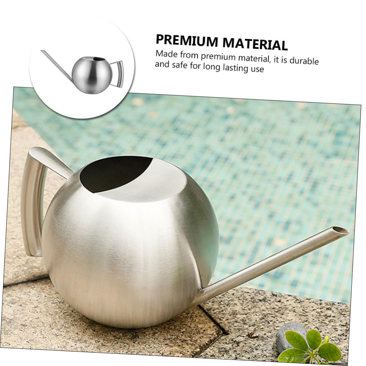 Yardwe Annaffiatoio Da Giardino Con Beccuccio Da 1 Litro Impugnatura Ergonomica Facile Da Riempire Per Piante Da Appartamento E Piante in Vaso
