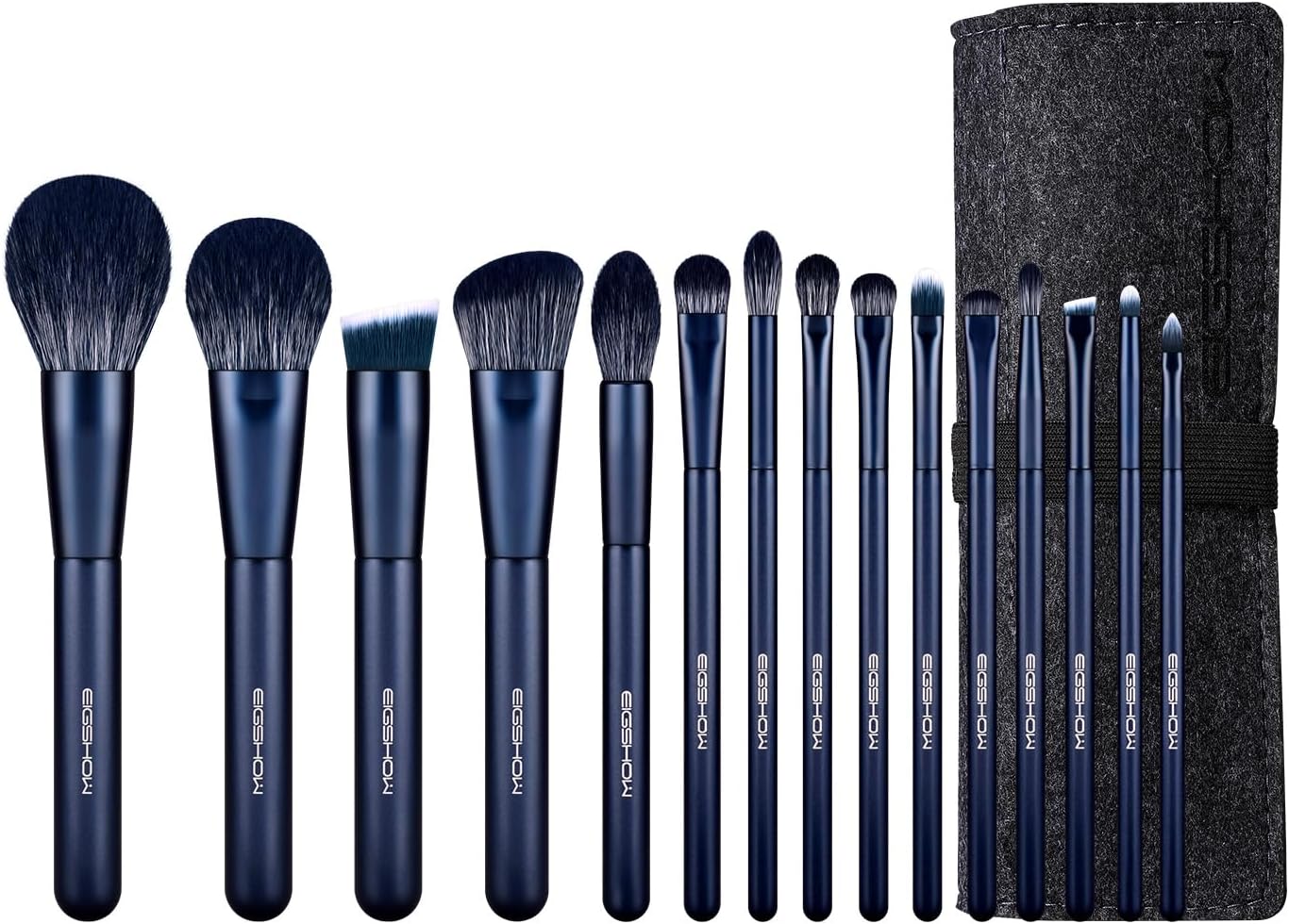 EIGSHOW Makeup Brush Set, 15 Piece Professional Makeup Brushes Kit with