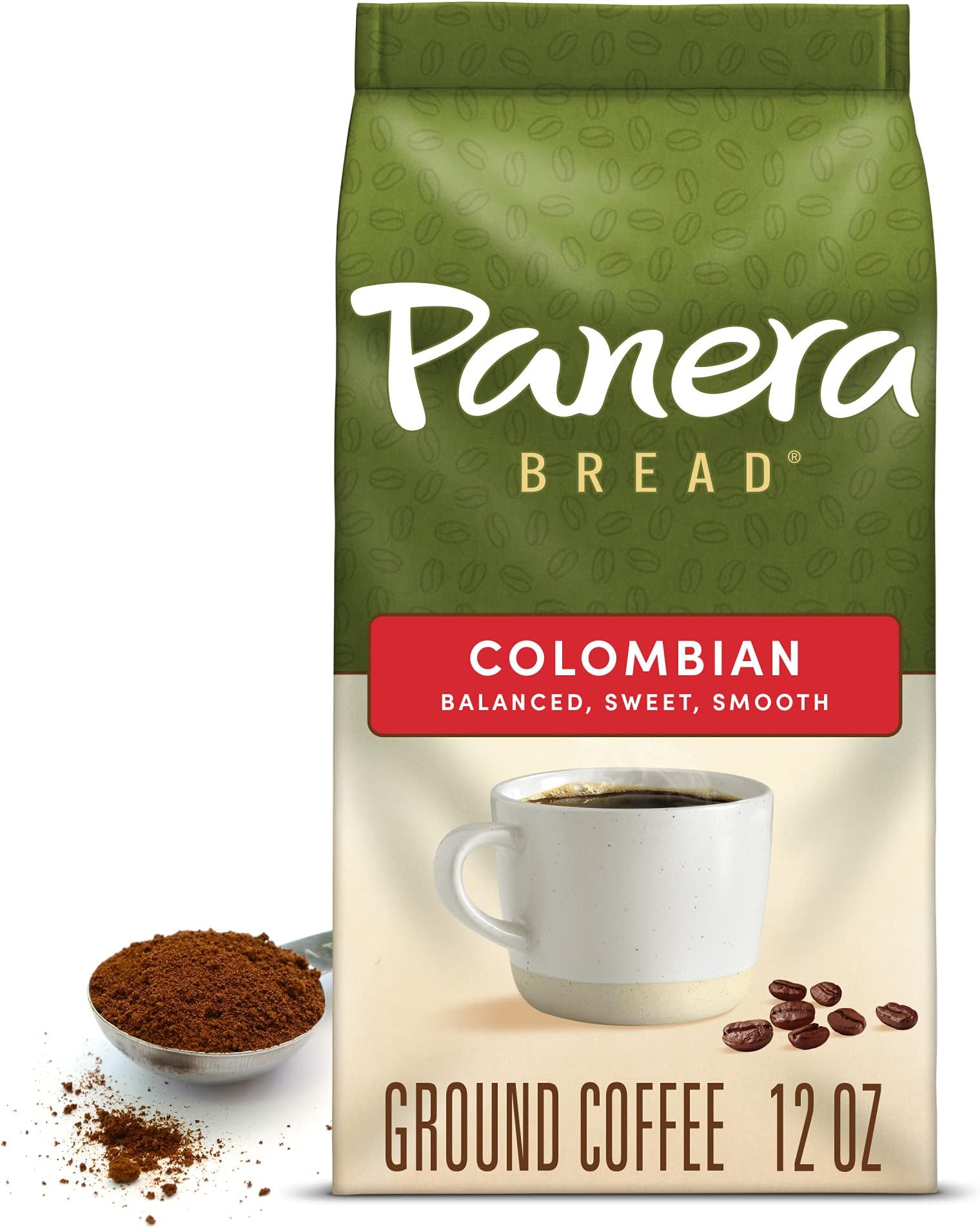 PaneraColombian, Ground Coffee, Medium Roast, Bagged 12oz.