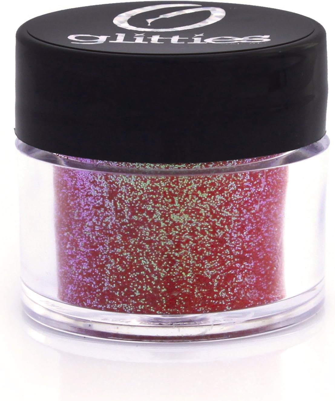 GLITTIES - Fiesta - Cosmetic Grade Extra Fine (.006") Loose Glitter Powder Safe for Skin! Perfect for Makeup, Body Tattoos, Face, Hair, Lips, Soap, Lotion, Nail Art - (10 Gram Jar)