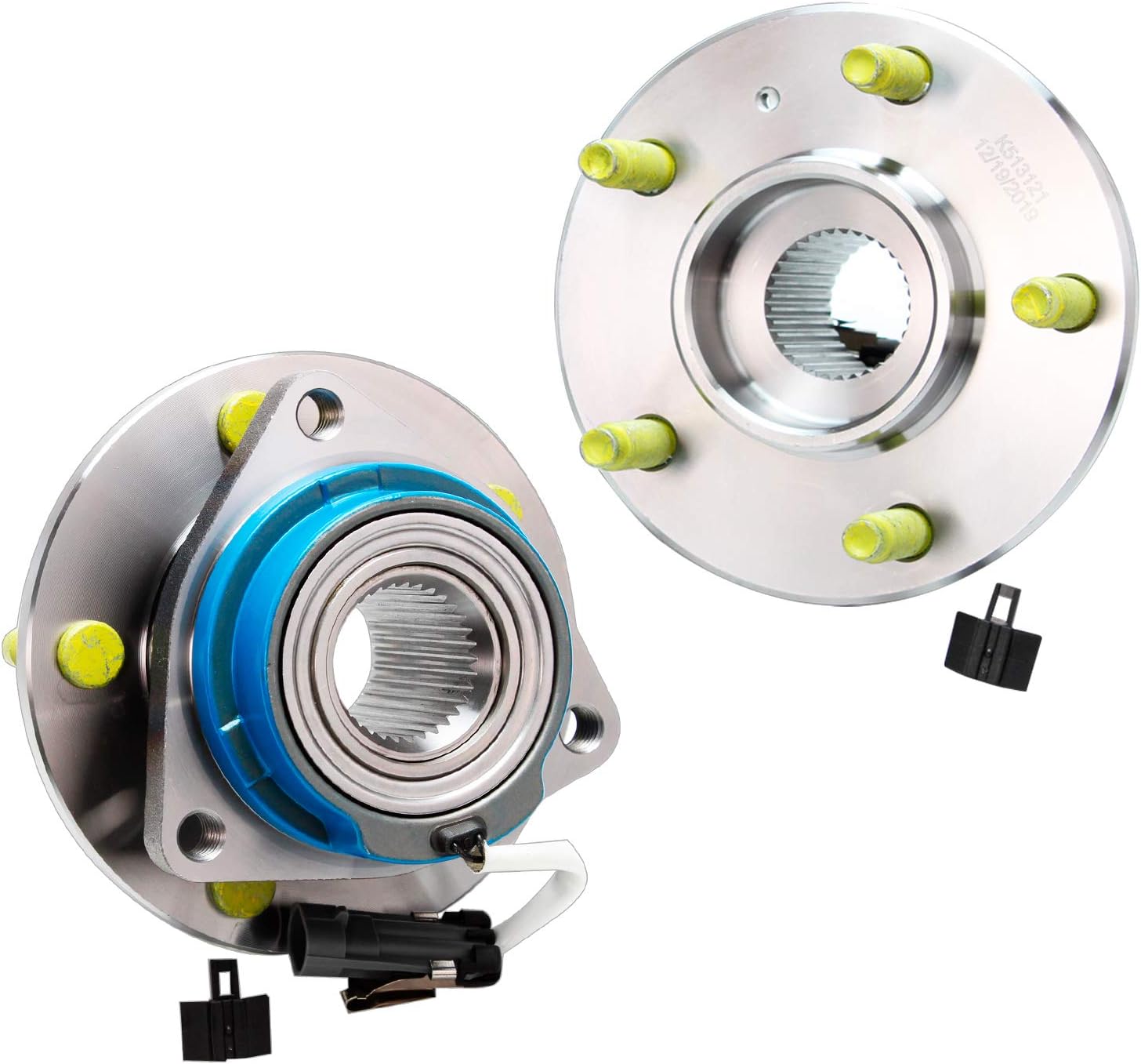 Detroit Axle 512003 Rear Wheel Hub and Bearing Assembly for