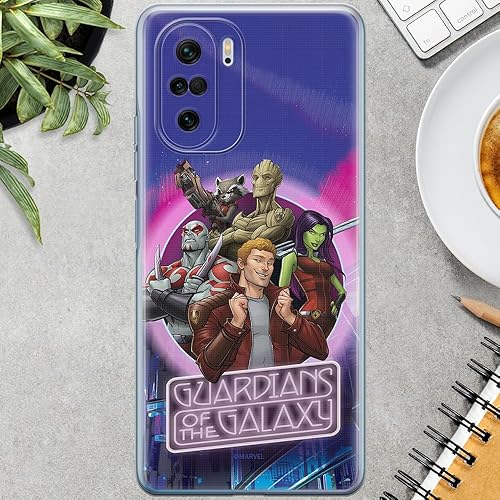 Miniatura 3 de ERT GROUP Funda para teléfono móvil para Xiaomi MI 11iREDMI K40K40 PROPoco F3F3 PRO Original y con licencia oficial Marvel Pattern Guardians of The