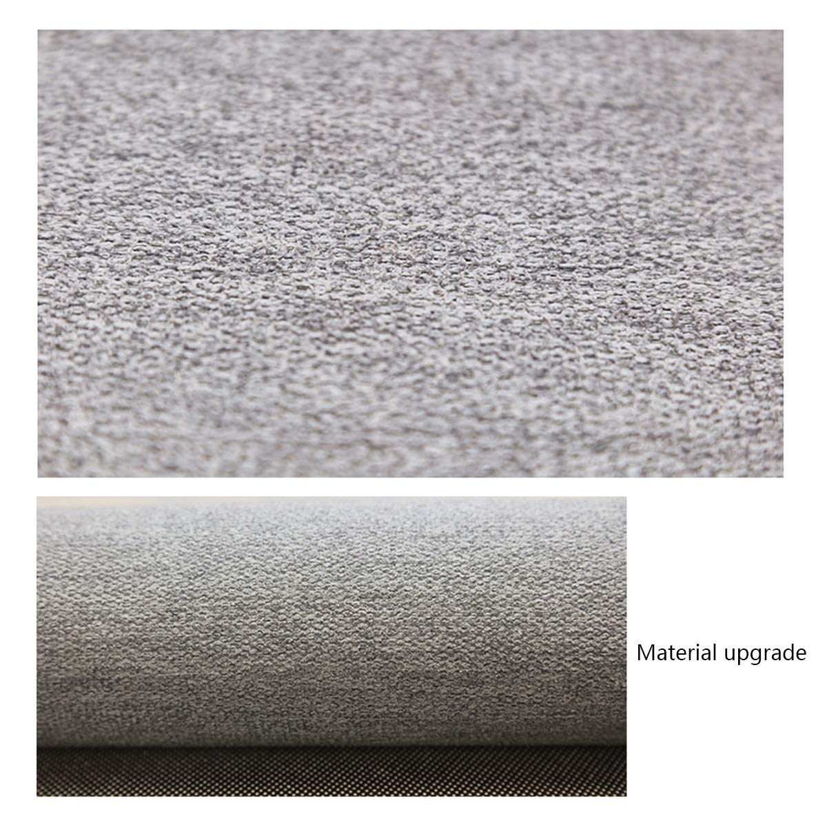 WOCASA Tappeto Per Scale Antiscivolo 15 Pezzi - Set Moquette 75x26x3 Cm, Colore Caffè - 3