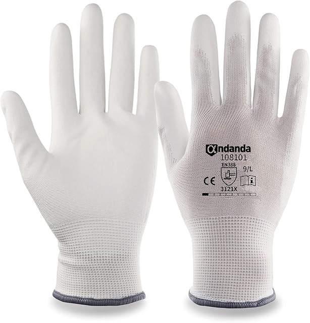 ANDANDA Safety Work Gloves 108101-S-1