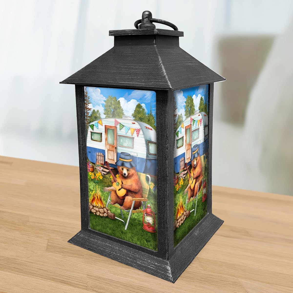 Briarwood Lane Camping Bear Lantern
