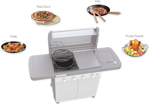 Campingaz Gourmet Barbecue Poultry Roaster, Black/Silver, 32x31x8 cm