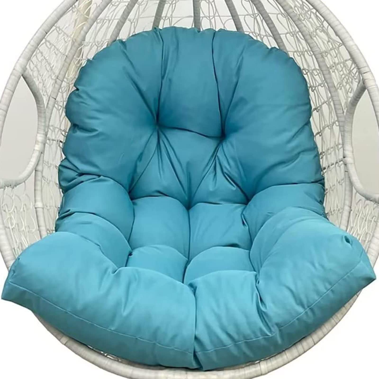 Coussin hamac chaise suspendu extérieur bleu imperméable pour jardin