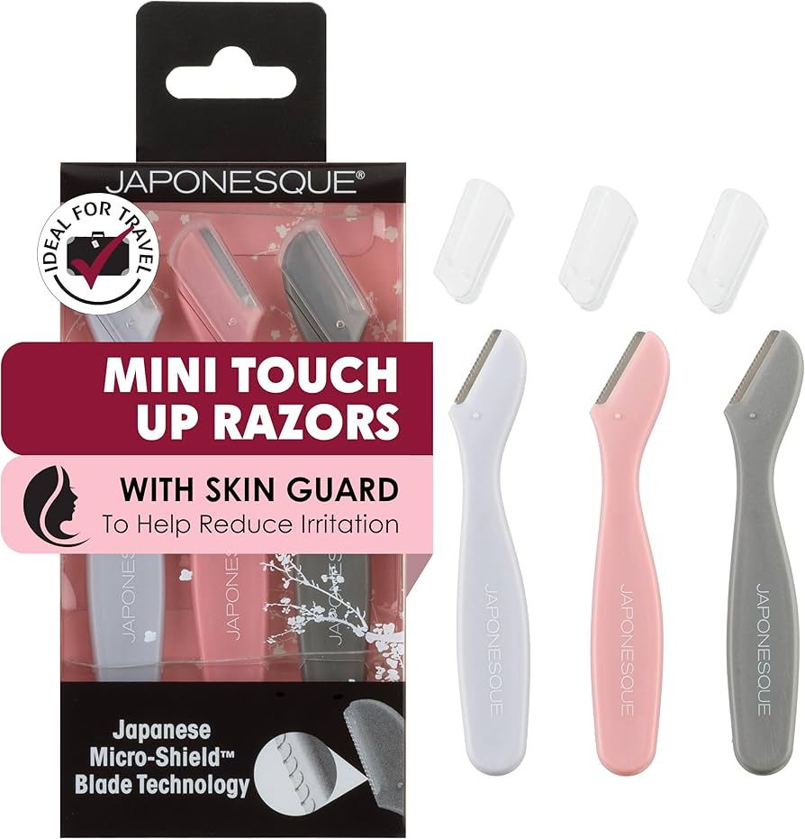 Amazon.com: JAPONESQUE Mini Touch Up Razors - Travel Size