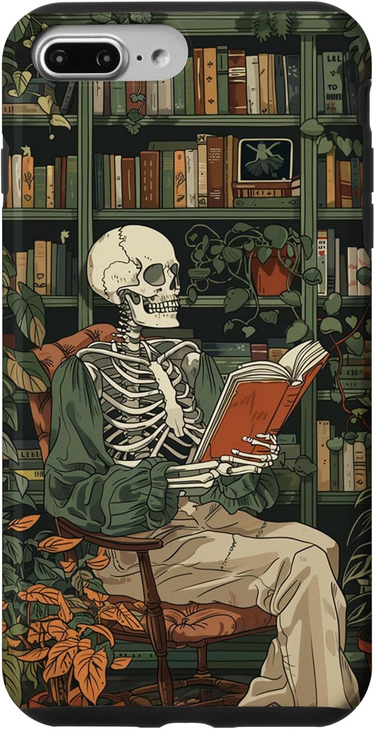 iPhone 7 Plus/8 Plus The Reader Tarot Card Skeleton Reading