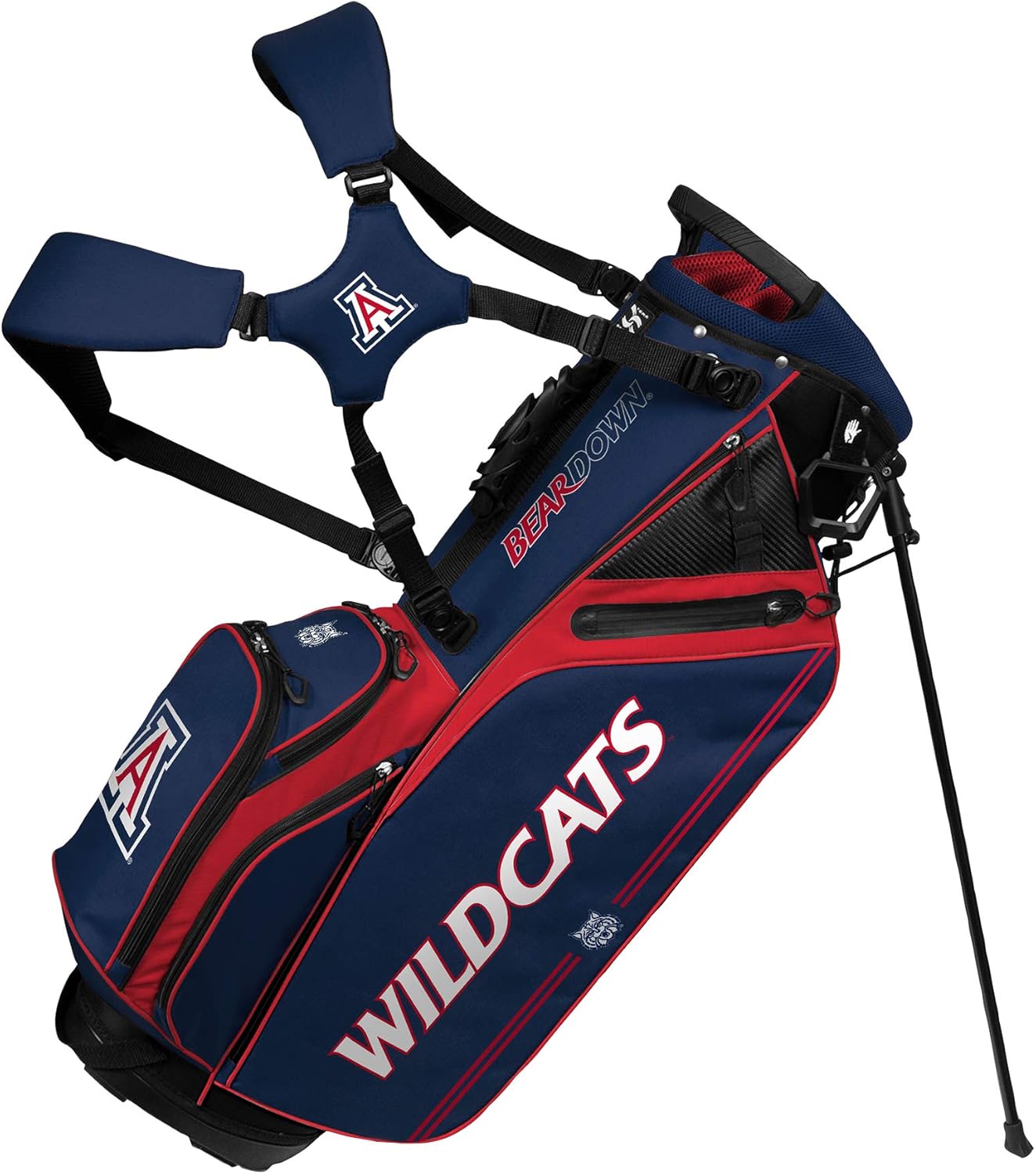 Team Effort NCAA Caddie Carry Hybrid Golf Bag