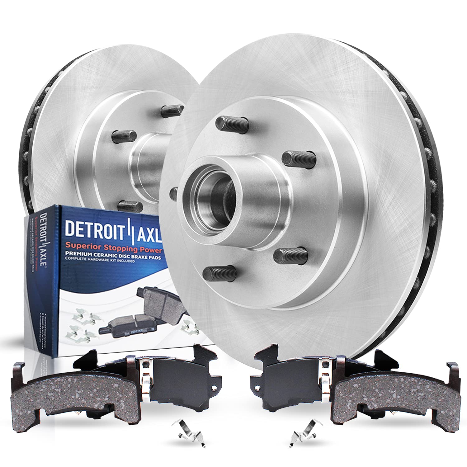 Detroit Axle - Front Brake Kit for Buick Regal GMC Jimmy Sonoma