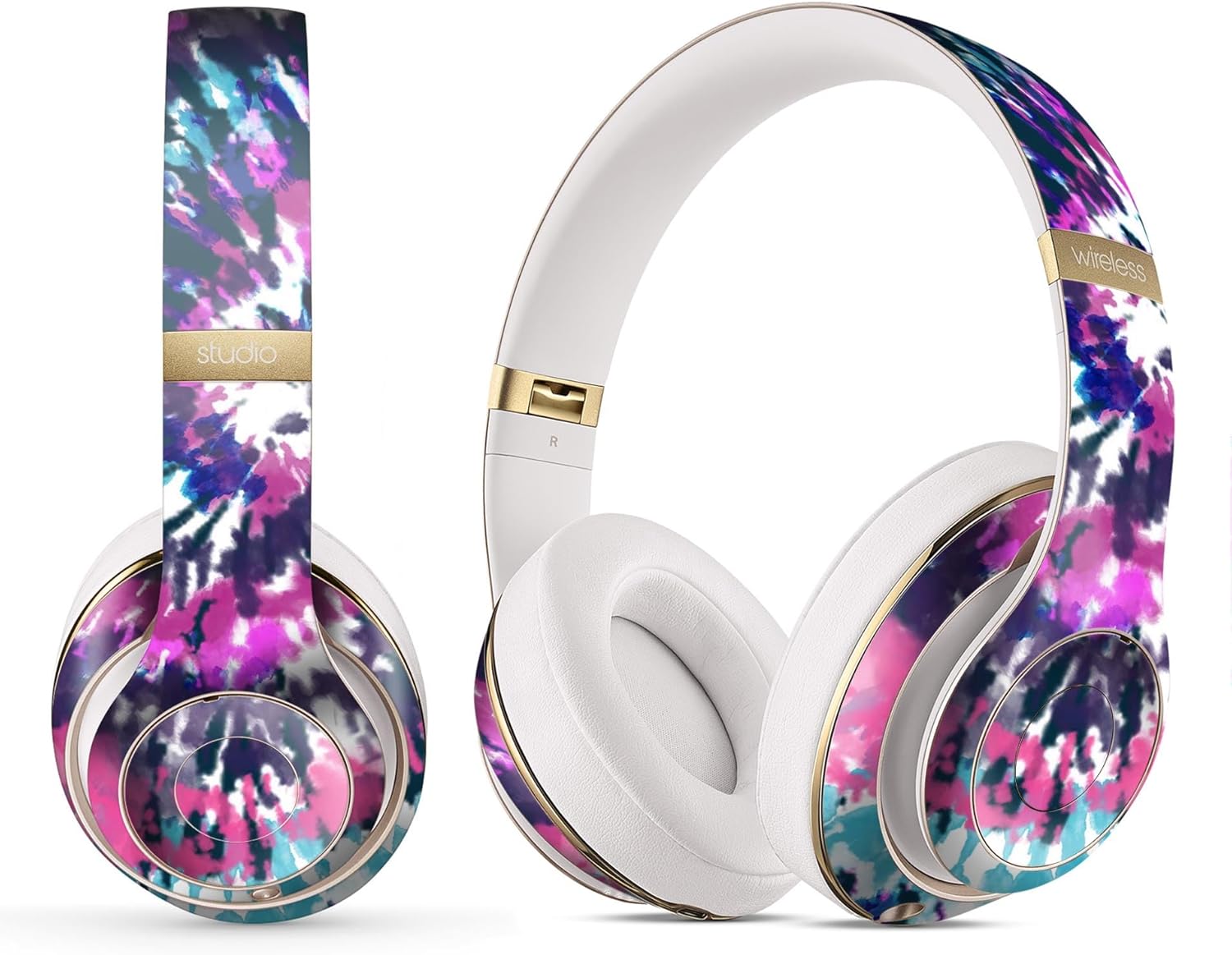 DesignSkinz - Compatible with Beats Studio 2/3 Wireless - Skin Decal Protective Scratch Resistant Vinyl Wrap - Sparkly Space