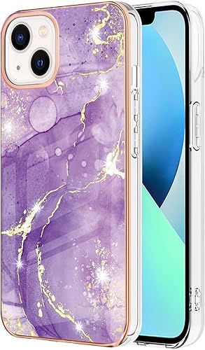 Monwutong YBDD - Funda para iPhone 13 Mini no compatible con iPhone 13 TPU suave  patrón de mármol IMD para niñas con lente de cámara y cubierta de