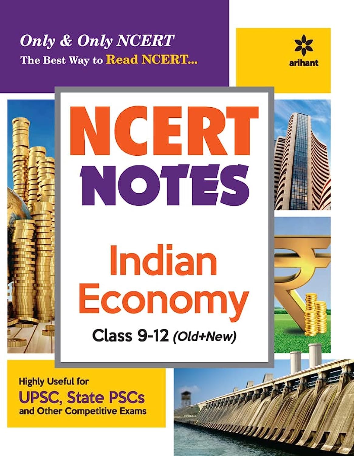 (Old Edition) NCERT Notes Indian Economy Class 9-12 (Old+New) for UPSC , State PSC and Other Competitive Exams Paperback – Big Book, 10 May 2022