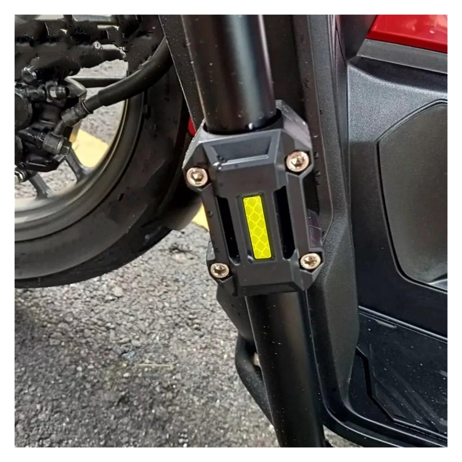 Protezione Motore Moto Bar Per Africa Per Twin CRF1000L Per NC700X Per VFR1200X Per Crosstourer 22mm 25mm 28mm Barra Protezione Paraurti Moto Protezione Motore Paraurti Moto(Rosso)