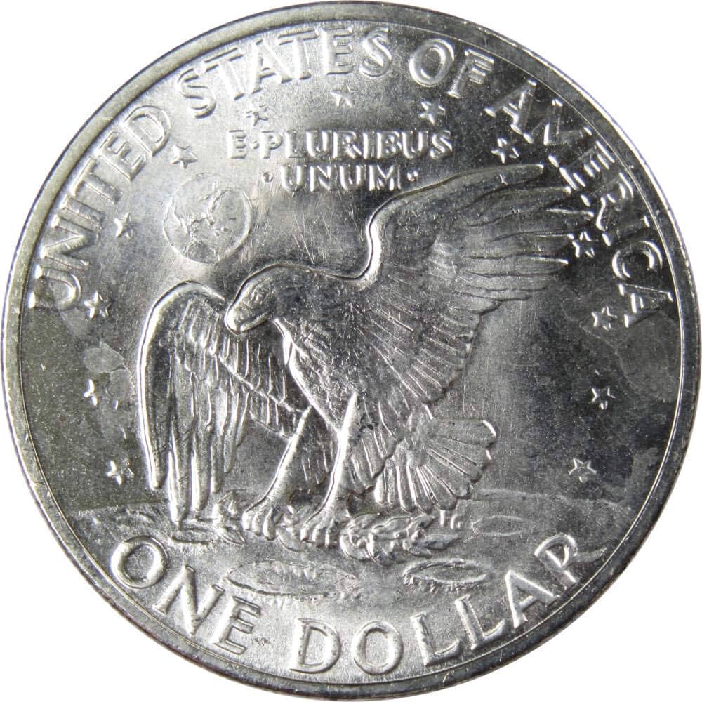 1971 S Eisenhower Dollar BU Uncirculated Mint State 40% Silver IKE