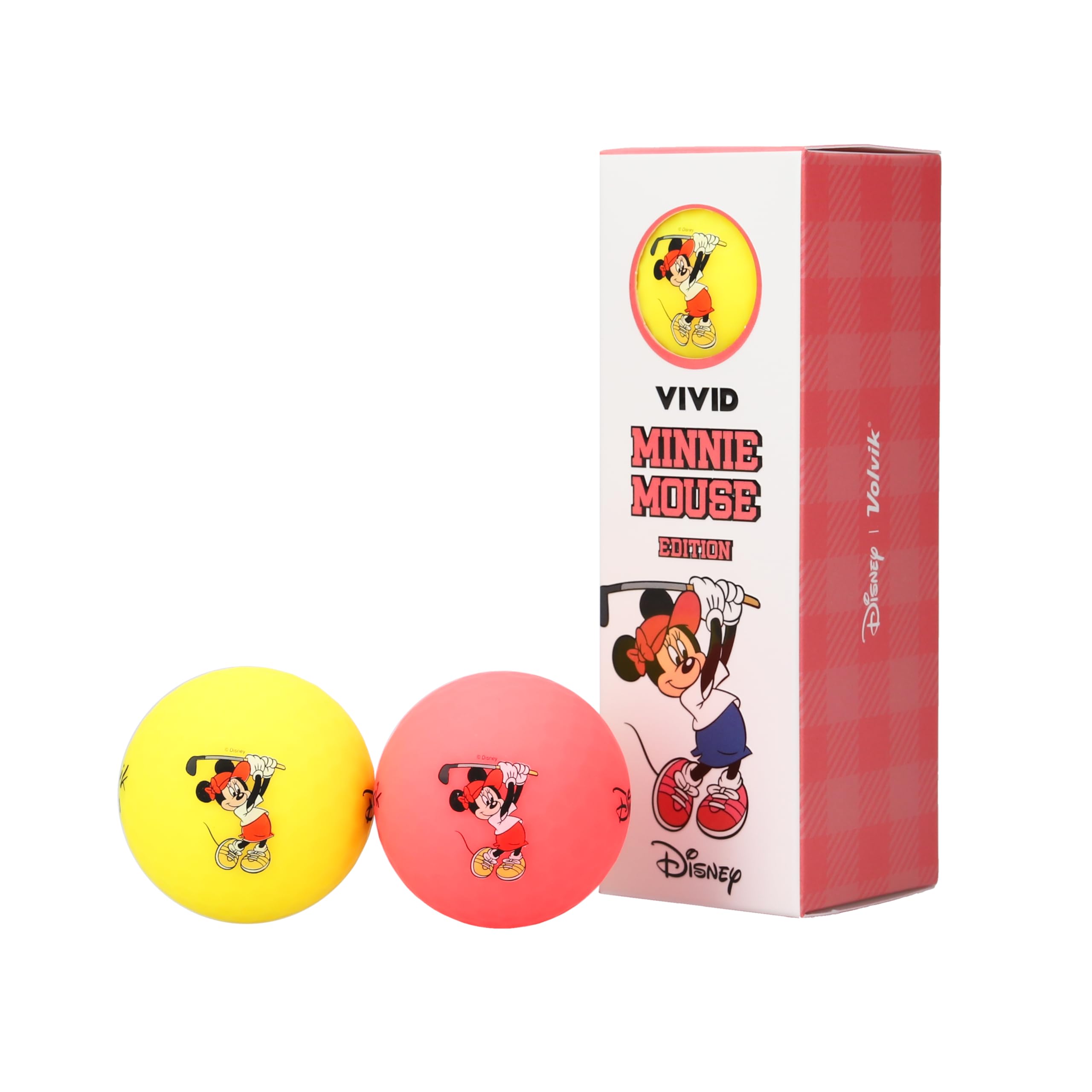 Amazon.co.jp: ボルビック(Volvik)ゴルフボール DISNEY MINNIE