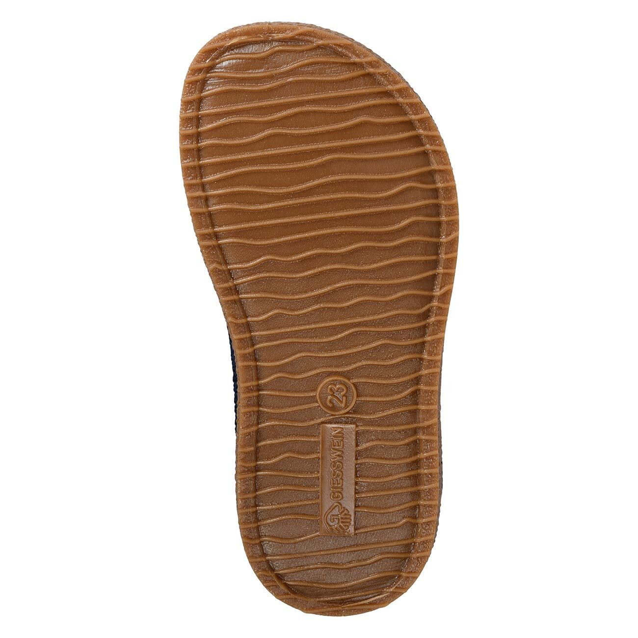 Giesswein Alpbach Kinder Hausschuhe – Atmungsaktive Kinderschuhe aus recyceltem Material, leichte Slipper mit Innensohle aus Lyocell & Baumwolle, Fersenlasche & elastischem Einstieg