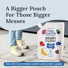 Miss Mouth\'s Messy Eater Stain Treater - 32oz Refill - Newborn & Baby Essentials - No Dry Cleaning Food, Grease, Coffee Off Laundry, Underwear, Fabric