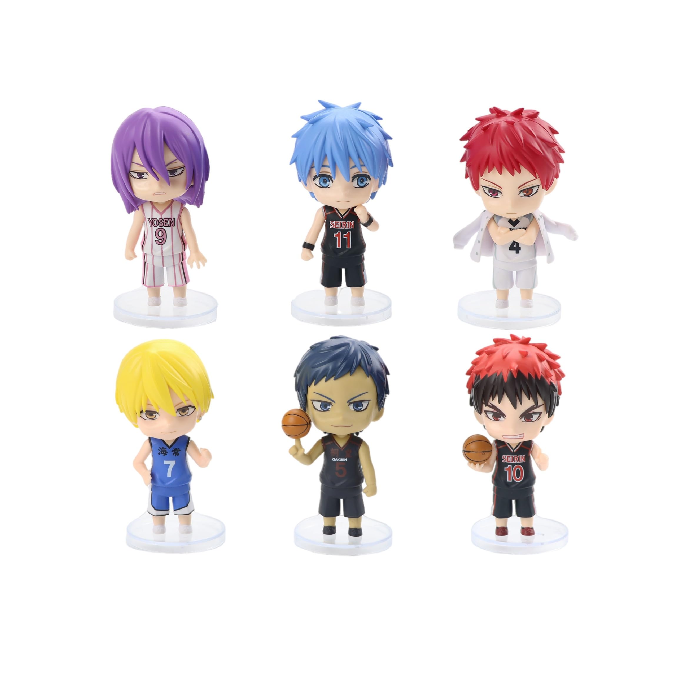 See full amazon price history chart for Kurokos Basketball Action Figure 10CM Set of 6 Tetsuya Kagami Taiga Kiyoshi Tsuchida Satoshi Figurine PVC Model Collectible Weeb Manga Figurine Kurokos Basketball Action Figure 10CM Set of 6 Tetsuya Kagami Taiga Kiyoshi Tsuchida Satoshi Figurine PVC Model Collectible Weeb Manga Figurine (B09QKPFM5W) Amazon Price History, Amazon Price Tracker