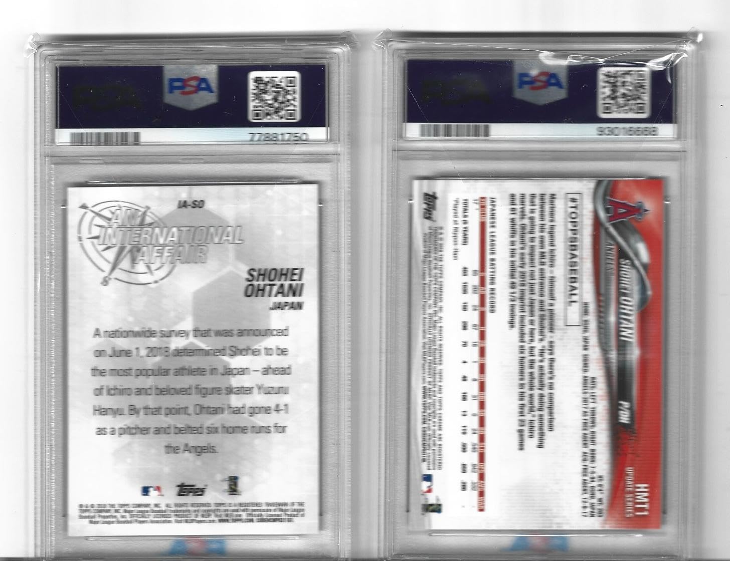 PSA10】TOPPS 大谷翔平 150th ROOKIE CAMPAIGNS Amazon.com: PSA