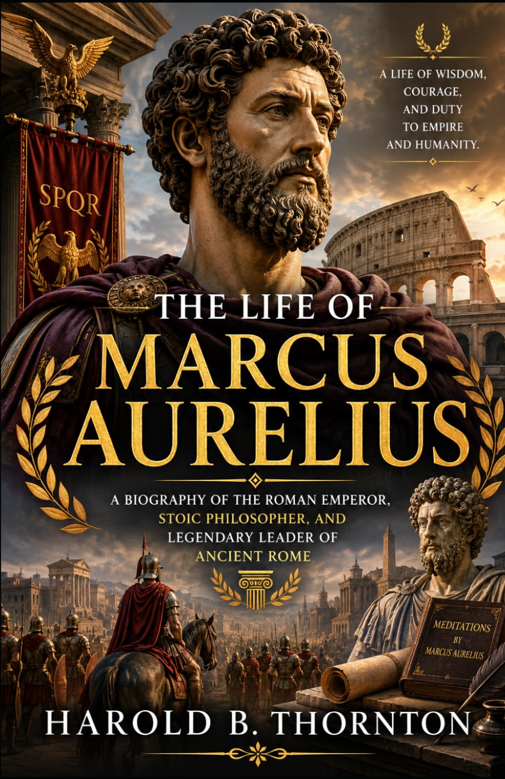The life of Marcus Aurelius: A Biography of the Roman Emperor, Stoic Philosopher, and Legendary Leader of Ancient Rome