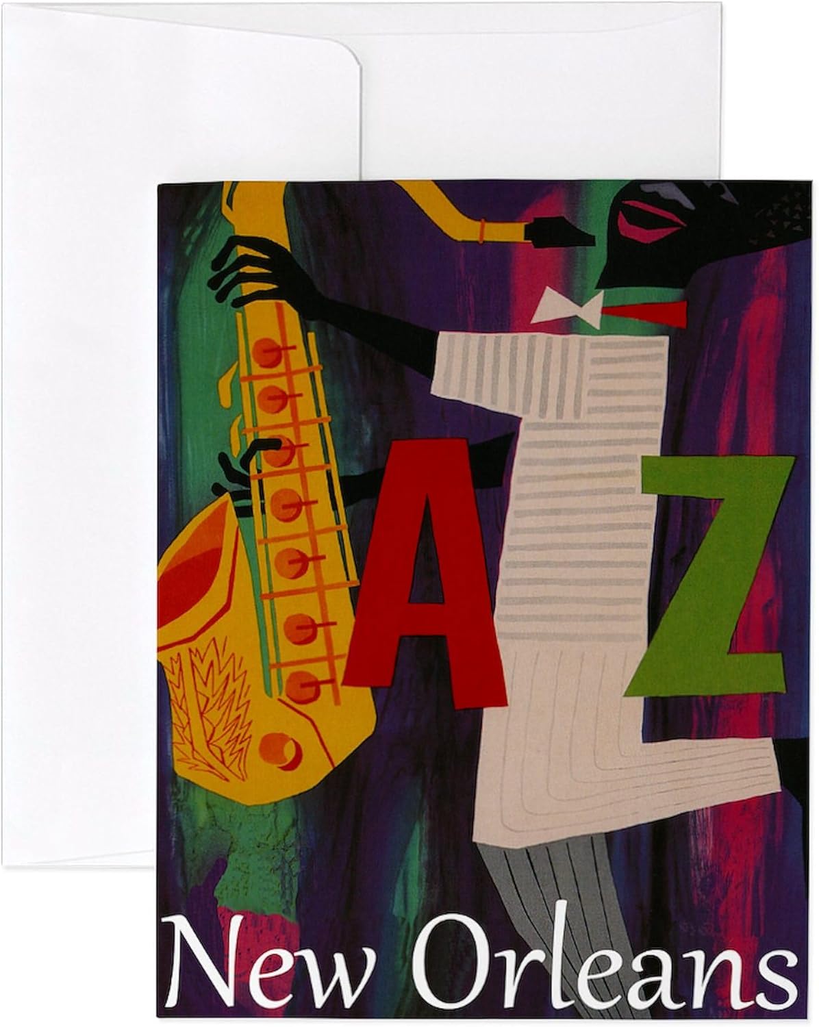 CafePress Vintage New Orleans Travel Notecards (Set Of 20