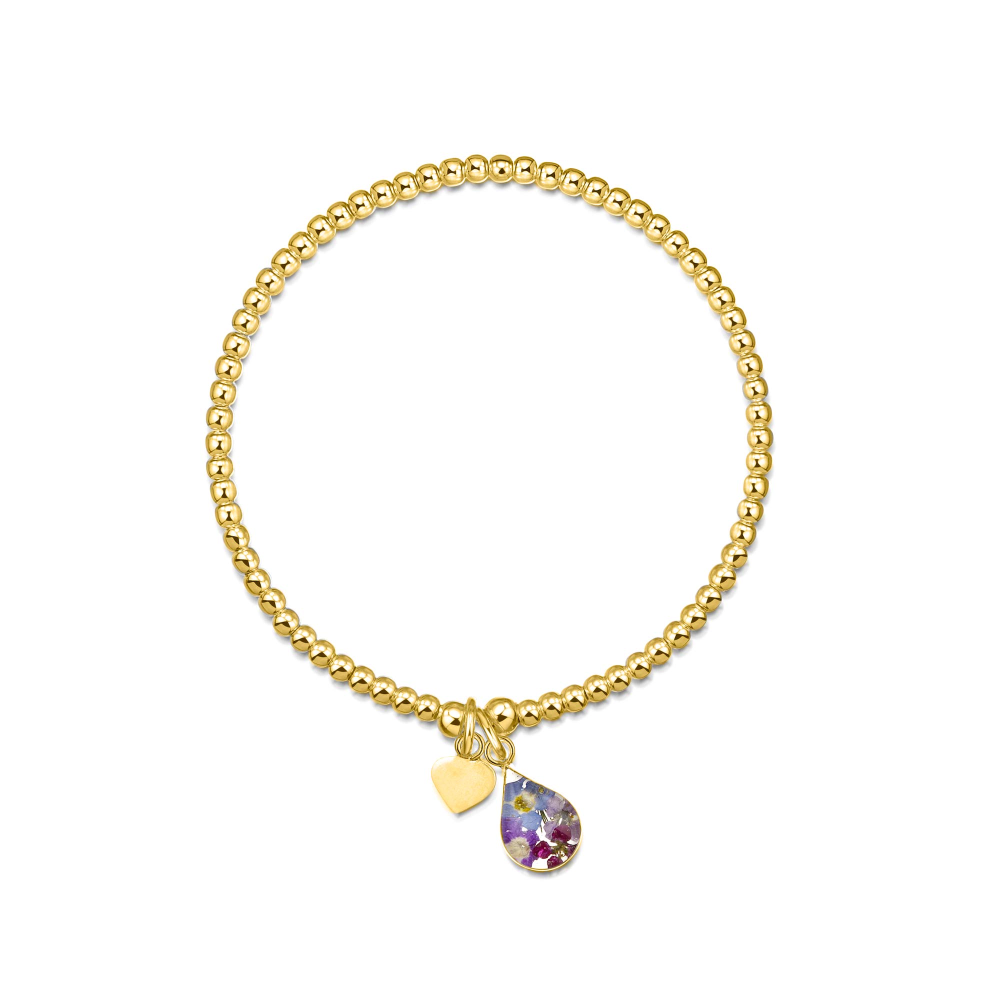 Braccialetto O Cavigliera Shrieking Violet - Argento Sterling Con