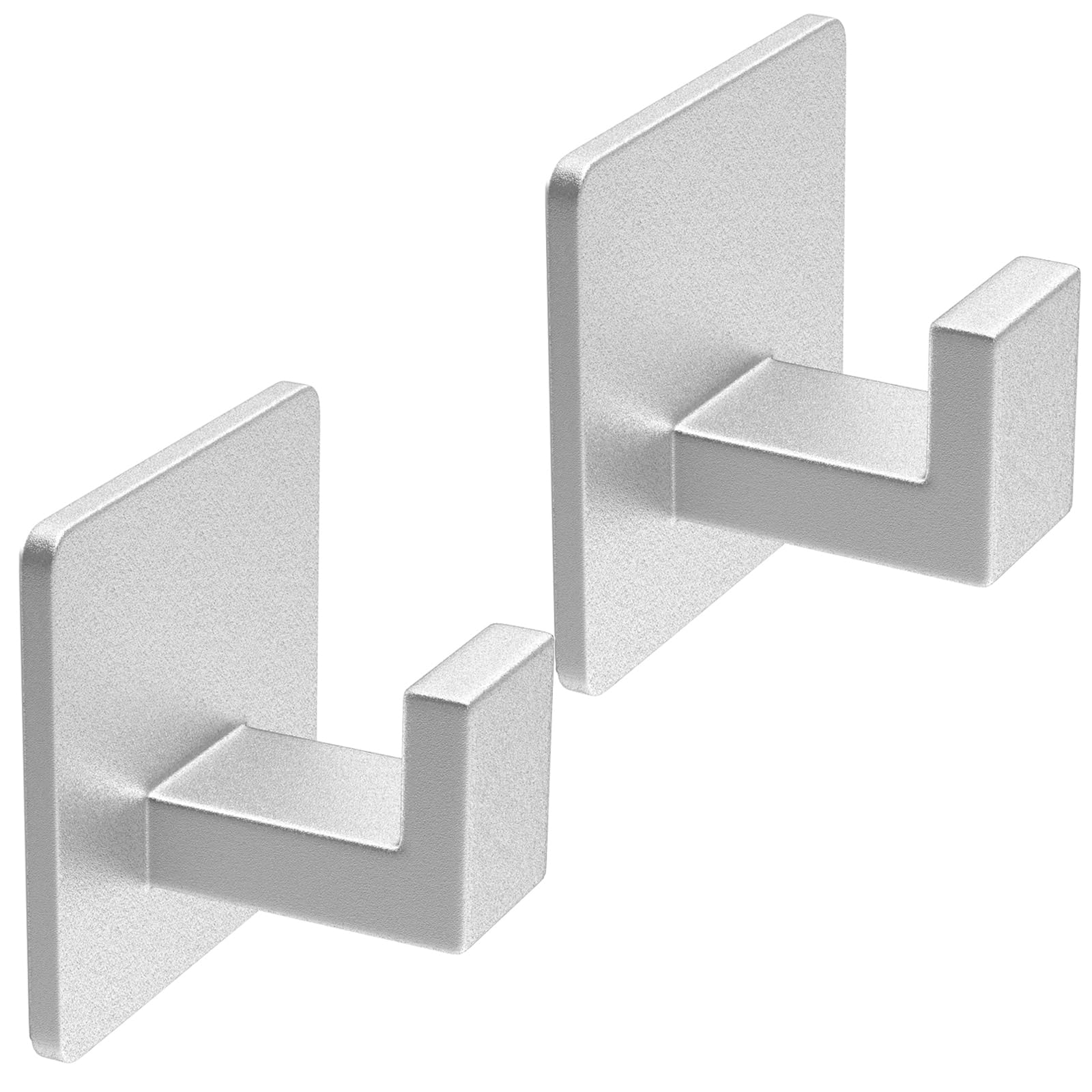 DERIQ Adhesive Hooks SUS304 Stainless Steel Towel Hooks Heavy Duty...