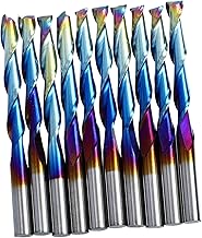 VILLFUL Fresa De Extremidade Esférica 10 Pçs Fresa De Superfície Broca Fresadora Fresa De Aço De Tungstênio Cnc Fresa Fresa Ferramenta De Corte De Parafuso Fresa Rotativa Ferramenta