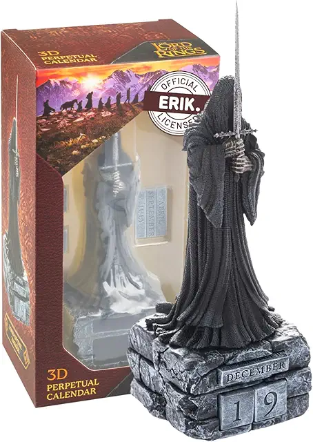 Figurine Calendrier Perpétuel Nazgûl Seigneur des Anneaux - Déco Geek