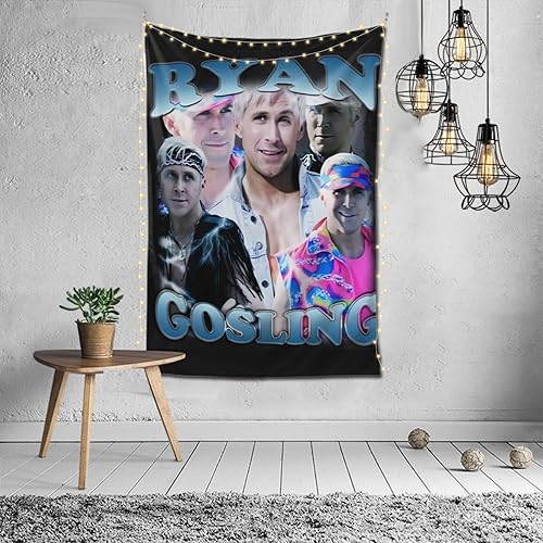 Miniatura 8 de Emigress Ryan Gosling - Tapiz para colgar en la pared, póster para dormitorio, decoración del hogar, 60 x 40 pulgadas