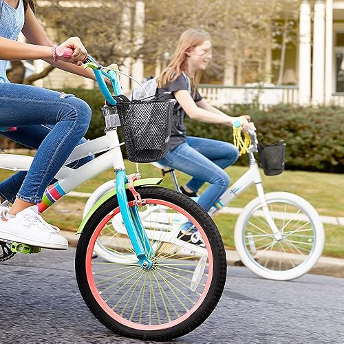 Miniatura 8 de ANZOME Cesta de bicicleta para niños, cesta de bicicleta para niños y niñas, cesta de bicicleta impermeable de alambre de metal para niños, adecuada