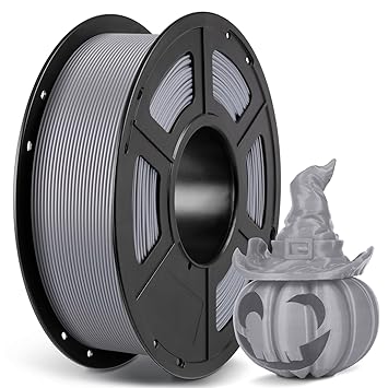 ANYCUBIC PLA 3D Printer Filament, 3D Printing PLA Filament 1.75mm Dimensional Accuracy +/- 0.02mm, 1KG Spool (2.2 lbs), Silver